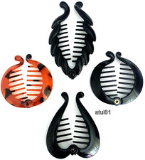 Banana Hair Clips Fine Thin Hair Fashion Hair Ring Comb Small Mini Accessories