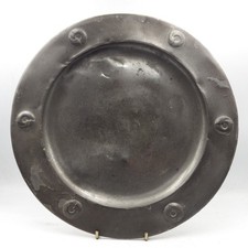 LIBERTY & CO Archibald Knox Tudric Pewter ROUND TRAY