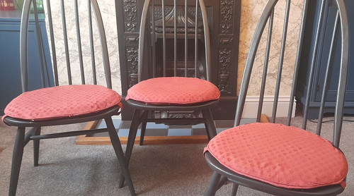 Ercol dining chair - ercol, pads