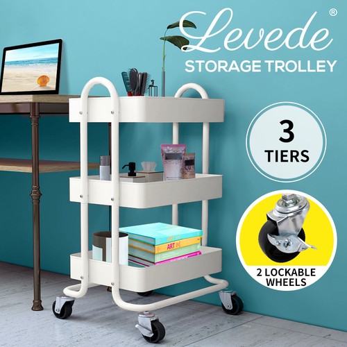 Levede tiers kitchen trolley - kitchen,