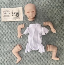 NESSA BY MARITA WINTERS MINATURE REBORN DOLL KIT UNPAINTED