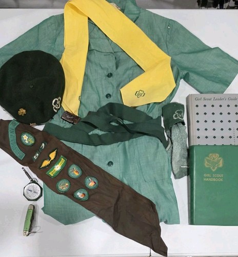 Vintage girl scouts uniform - scouts,