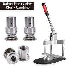 Fabric Covered Button Making Die Self Cover Mould Tool and Machine