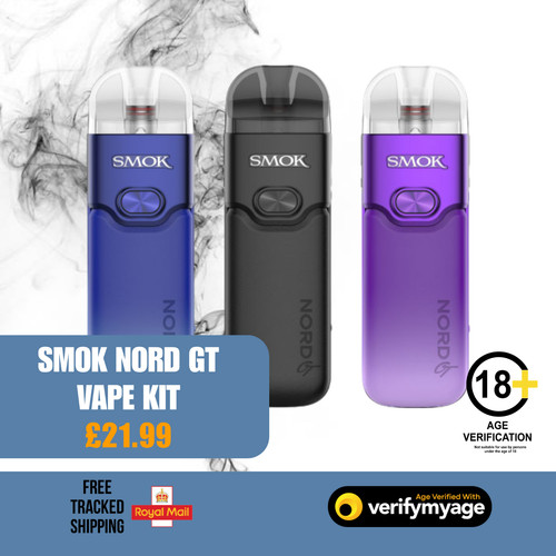 Smok nord pod vape kit - gt, 80w