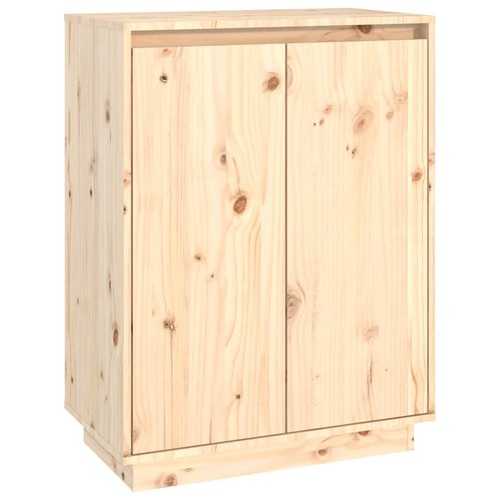 Solid wood pine shoe cabinet - wood,