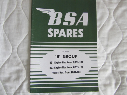 Three bsa spare - three, parts