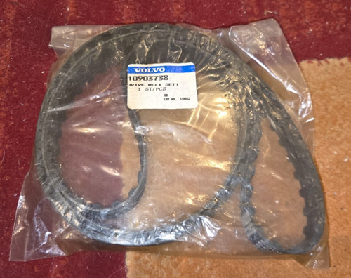 Cooling fan drive belt for