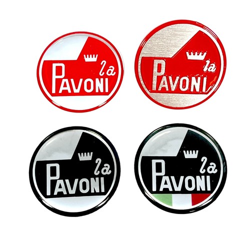 Pavoni genuine logo badge - la,