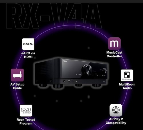 Yamaha v4a receiver - av,
