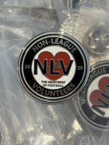 Non league volunteers pin - non-league,