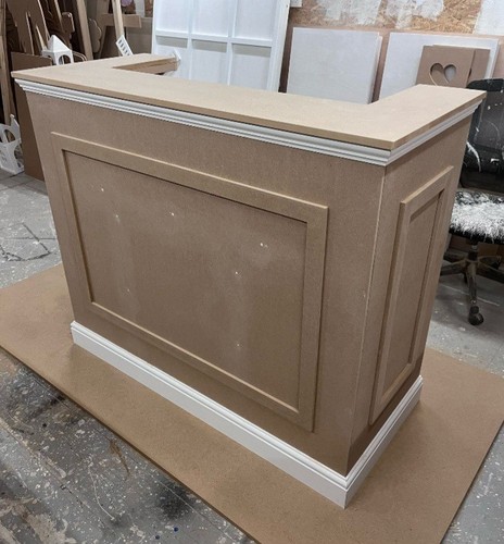 Reception mdf desk beauty - reception,