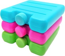 3x Reusable Freezer Blocks Ice
