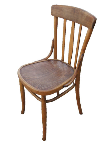Vintage bentwood bistro chair - vintage,