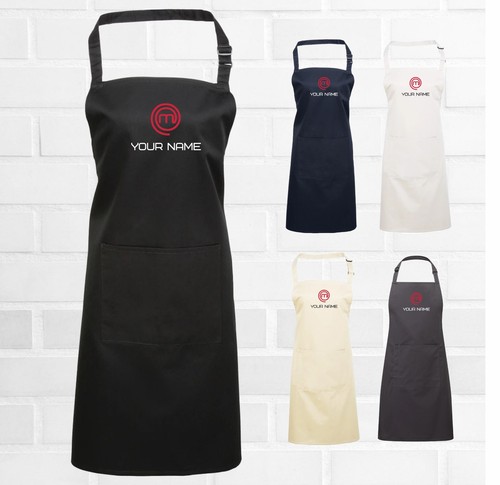 Masterchef logo cooking apron - masterchef,