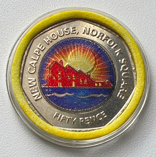 New calpe house 50p coin - 50p,