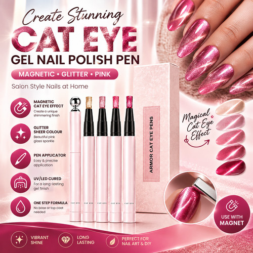 Gel nail polish - nail, pen