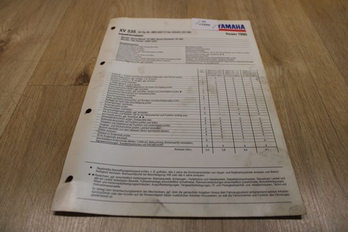 Yamaha xv535 3br inspection - xv535,