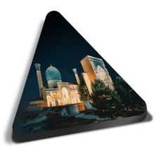 Triangle MDF Magnets - Samarkand Uzbekistan City #3639