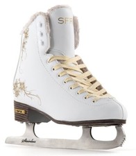 SFR White Glitra Ice Skates -