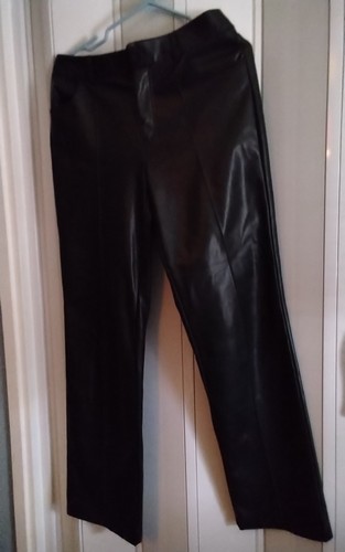 Women pvc trousers long - pvc,