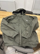 The North Face Jacket Mens Size L Black HyVent Waterproof Hooded