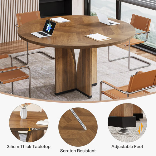 100 round conference - 100, table