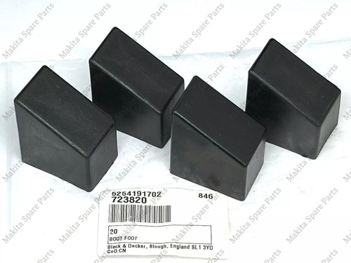 4pcs genuine black decker - black,