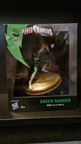 Pcs green power ranger - pcs, statue