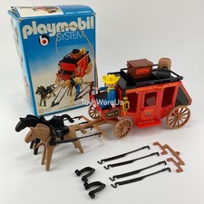 Playmobil 3245 V2 Western Stage Coach  100% Complete