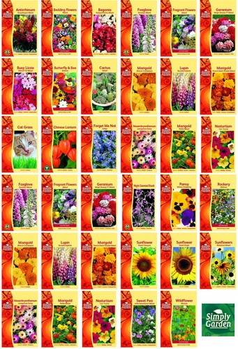 Simply garden flower seeds - garden,