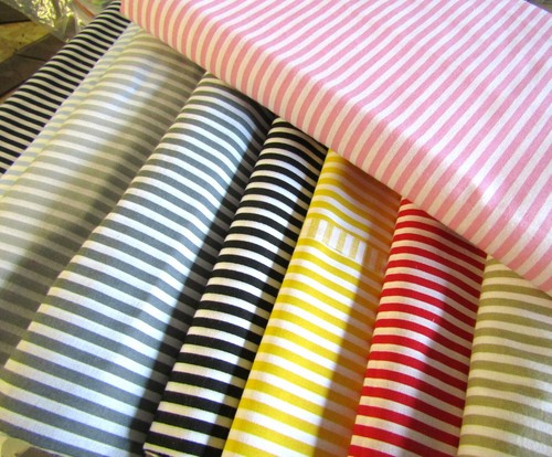 Striped fabric 100 cotton - 100, 14