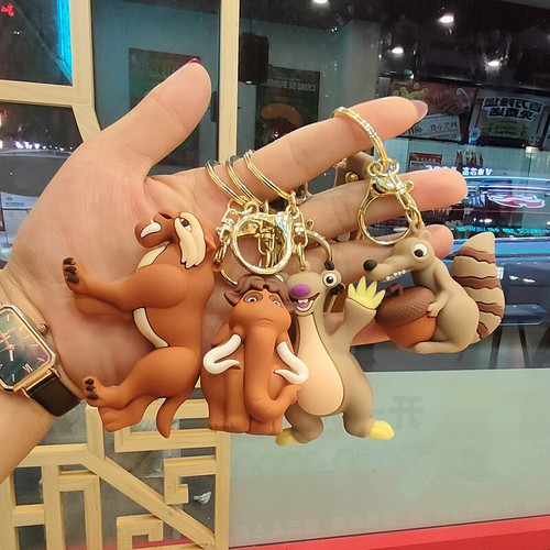 Ice age keychains keyrings - ice,