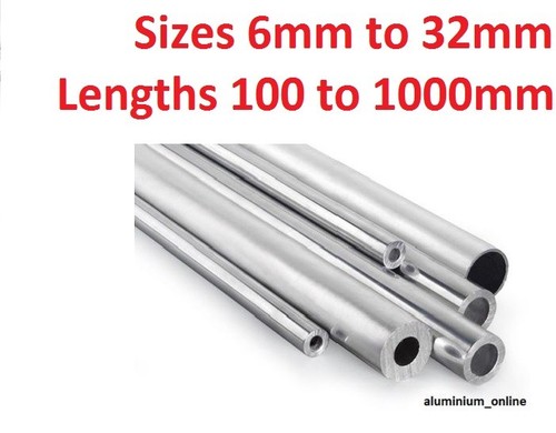 Aluminium round tube sizes - tube,