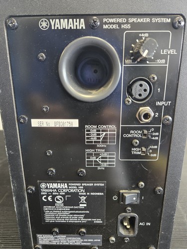 Yamaha speaker hs5 - yamaha,