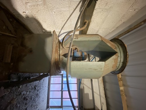 Wet spray booth extractor - wet,
