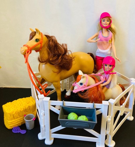 Mattel barbie hugs horses - mattel,