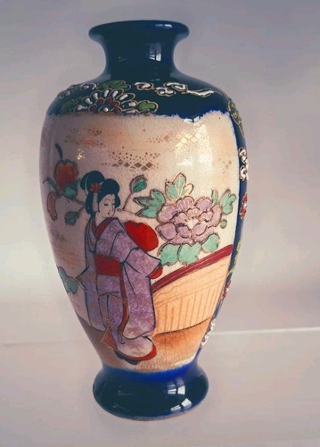 Japanese satsuma vase - japanese,
