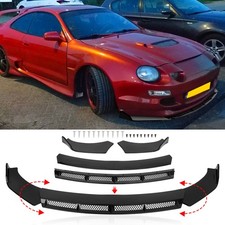 For Toyota Celica Coupe GT GTS Glossy Front Bumper Splitter Spoiler Lip Body Kit