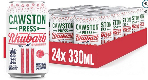 Cawston press rhubarb fizzy - press,