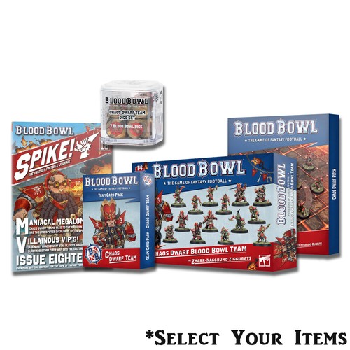 Blood bowl chaos dwarfs - blood,