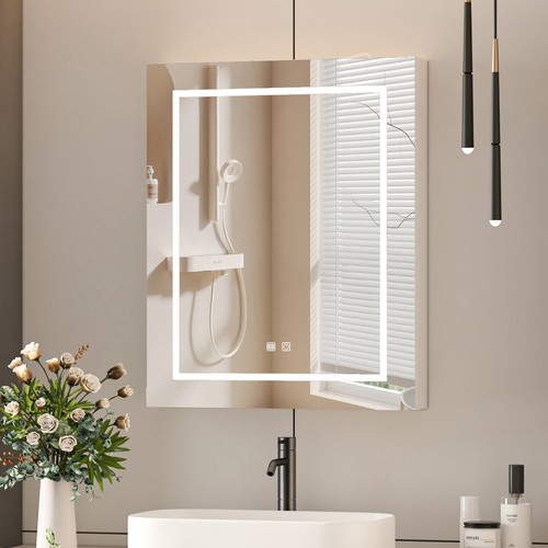 Bathroom mirror cabinet - bathroom,