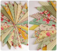 100% COTTON GREEN MIX FABRIC