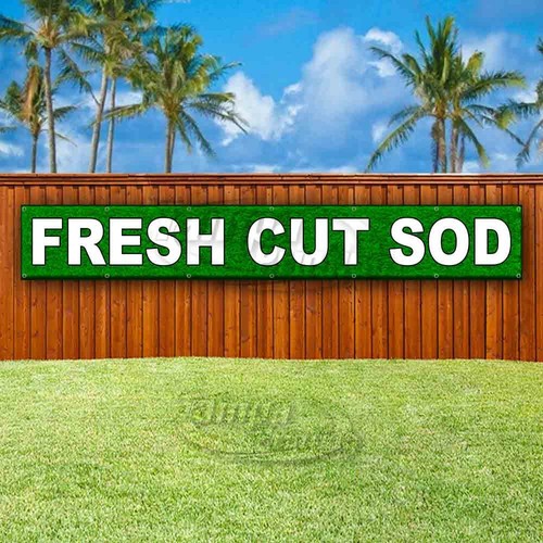 Fresh cut sod advertising - fresh,