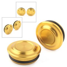 Gold Motorcycle Frame Hole