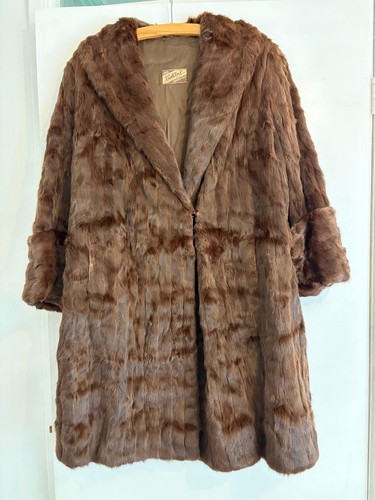 Vintage mink real - real, coat