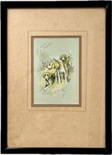 ARTHUR WARDLE Framed Mounted