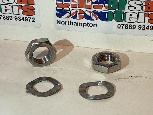 Lambretta rear suspension - rear, nuts
