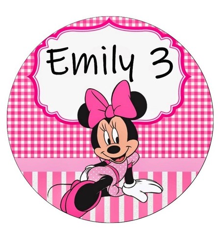 Minnie mouse personalised - minnie,
