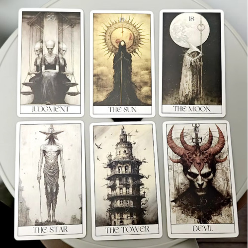Gothic horror tarot - horror, card