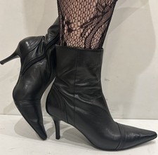 Vintage Faith Black Leather